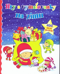 obálka: Hry a vymaľovanky na zimu