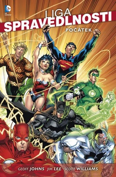 obálka: Liga spravedlnosti - Počátek