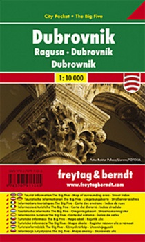 obálka: Dubrovník 1:10 000