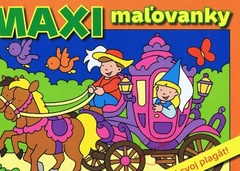 obálka: MAXI maľovanky – oranžové