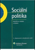 obálka: Sociální politika, 5., přepracované a aktualizované vydání 