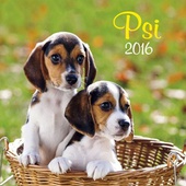 obálka: Psi 2016 - nástěnný kalendář