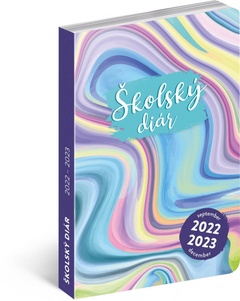 obálka: Školský diár 2022/2023 - Abstrakt