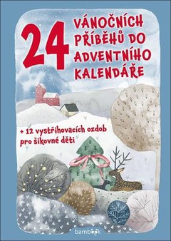 obálka: 24 vánočních příběhů do adventního kalendáře