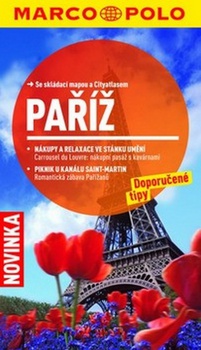 obálka: Paříž - Průvodce se skládací mapou