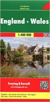 obálka: Anglie a Wales 1:400 000 automapa