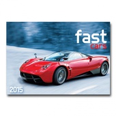 obálka: K-Fast cars 2015 nástenný N31