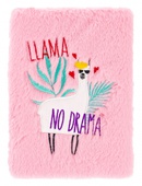obálka: Notes plyšový Lama