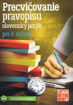 obálka: Precvičovanie pravopisu 8 PZ
