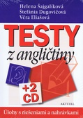 obálka: Testy z angličtiny, úlohy s riešeniami a nahrávkami + 2CD