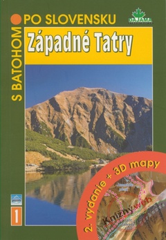 obálka: Západné Tatry  - 2.vydanie + 3D mapy (1)