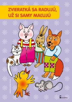 obálka: Zvieratká sa radujú, už si samy maľujú