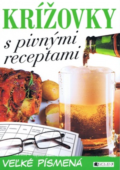 obálka: Krížovky s pivnými receptami – veľké písmená