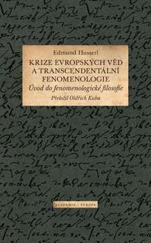 obálka: Krize evropských věd a transcendentální fenomenologie