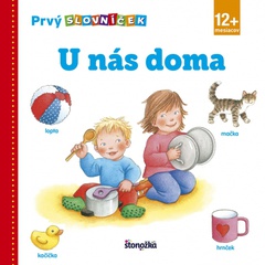 obálka: Prvý slovníček: U nás doma