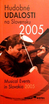 obálka: Hudobné udalosti na Slovensku 2005