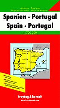 obálka: Španielsko, Potrugalsko 1:700 000 automapa