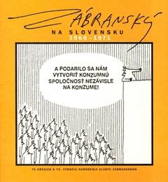 obálka: Zábranský na Slovensku 1966 - 1971