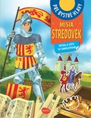 obálka: MISIA STREDOVEK – Pátraj a lúšti so samolepkami