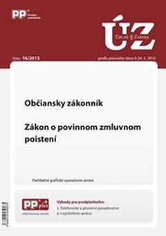 obálka: Úplne znenia zákonov 16/2015