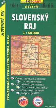 obálka: Slovenský ráj 1:50 000
