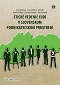 obálka: Etické vedenie ľudí v slovenskom podnikateľskom prostredí