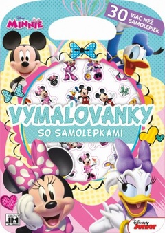 obálka: Kreatívny blok so samolepkami/ Minnie
