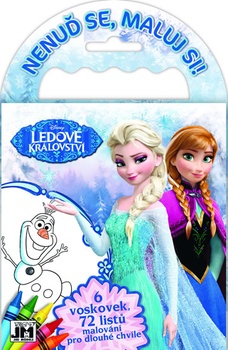 obálka: Ledové království - Omalovánky na cesty