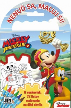 obálka: Vymaľovanka na cesty/ Mickeyho klubík