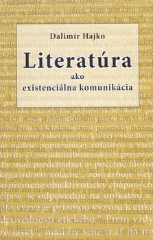 obálka: Literatúra ako existenciálna komunikácia