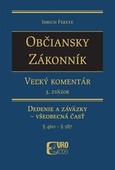 obálka: Občiansky zákonník - Veľký komentár (3. zväzok)