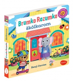 obálka: BRUMKO ROZUMKO ŠKÔLKAROM – Obrázky s pohyblivými prvkami