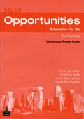 obálka: New Opportunities Elementary Language Powerbook + CD