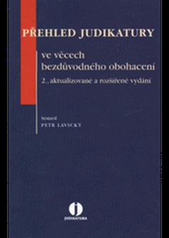 obálka: Přehled judikatury ve věcech bezdůvodného obohacení.