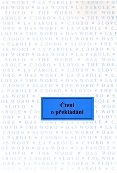 obálka: Čtení o překládání