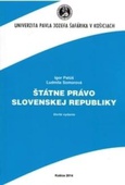 obálka: Štátne právo Slovenskej republiky