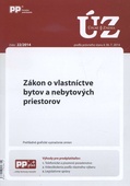 obálka: UZZ 22/2014 Zákon o vlastníctve bytov a nebytových priestorov