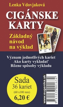 obálka: Cigánské karty (sada: karty + brožúrka)