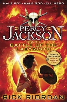 obálka: Percy Jackson and the Battle of the Labyrinth
