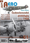obálka: Československé prototypy 1938 - Aero A-2