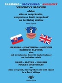 obálka: Šarišsko - slovensko - anglický vreckový slovník 