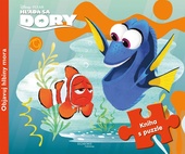 obálka: Hľadá sa Dory - Kniha s puzzle