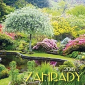 obálka: Zahrady 2016 - nástěnný kalendář