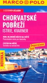 obálka: Chorvatské pobřeží Istrie, Kvarner - s cestovním atlasem