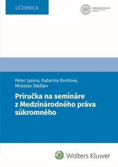 obálka: Príručka na semináre z Medzinárodného práva súkromného