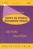 obálka: TEXTY KE STUDIU ŘÍMSKÉHO PRÁVA