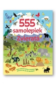 obálka: 555 samolepiek - Zvieratá