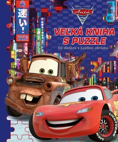 obálka: Autá 2 Veľká kniha s puzzle