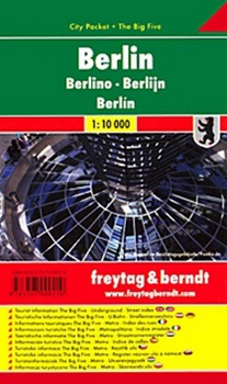 obálka: Berlín 1:10 000