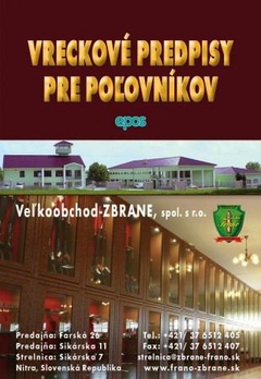 obálka: Vreckové predpisy pre poľovníkov 